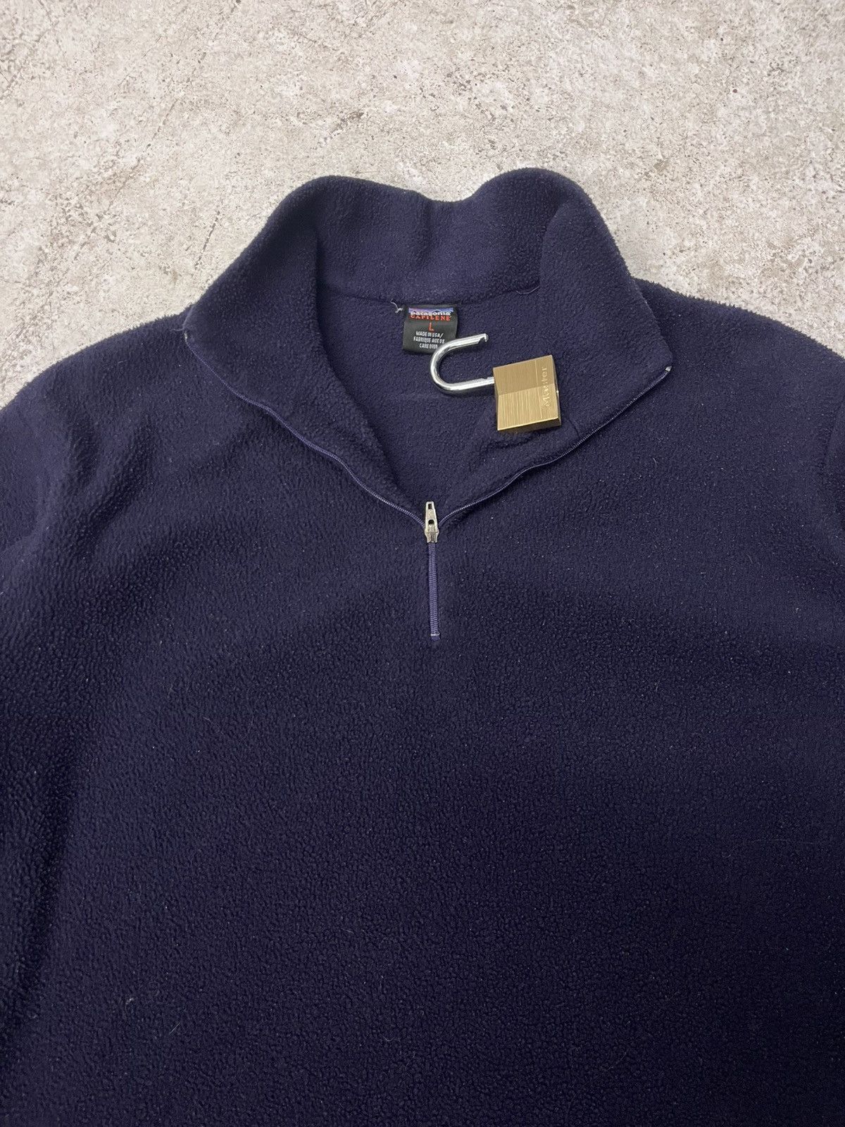 Patagonia Vintage purple patagonia capilene fleece Size L / US 10 / IT 46 - 1 Thumbnail