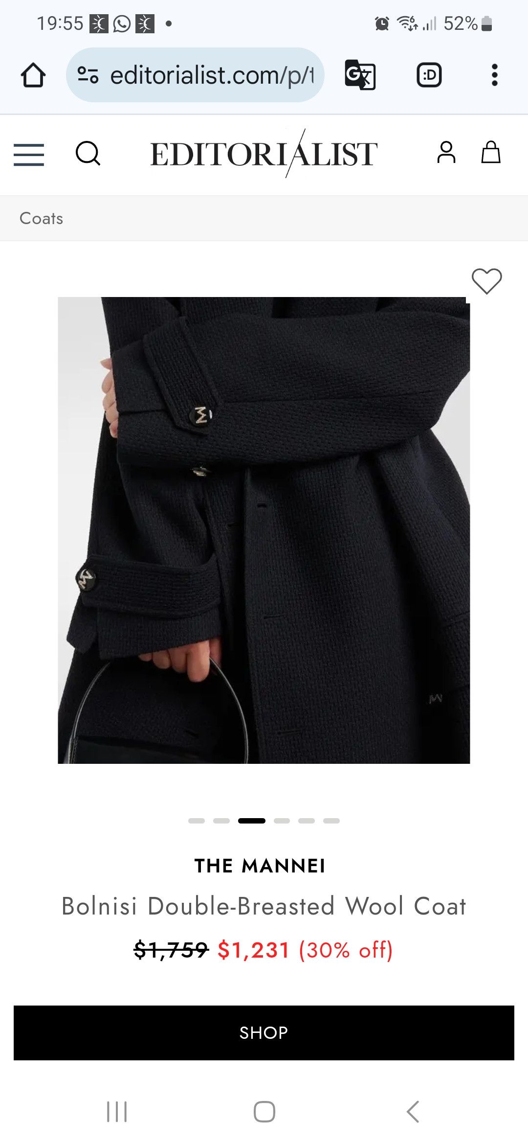 Other Long wool Bolnisi coat Size XS / US 0-2 / IT 36-38 - 10 Thumbnail