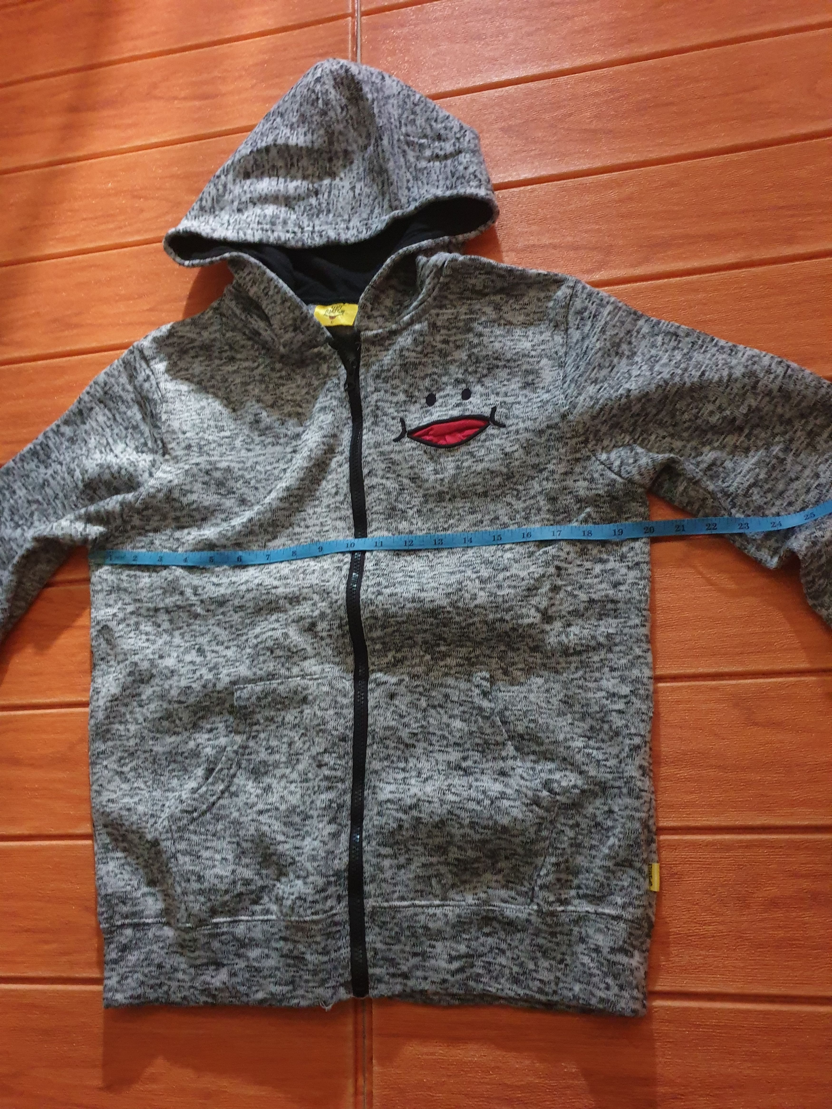 PPFM 💥Smile Up Japanese brand grey colour Sweater Size US M / EU 48-50 / 2 - 5 Thumbnail