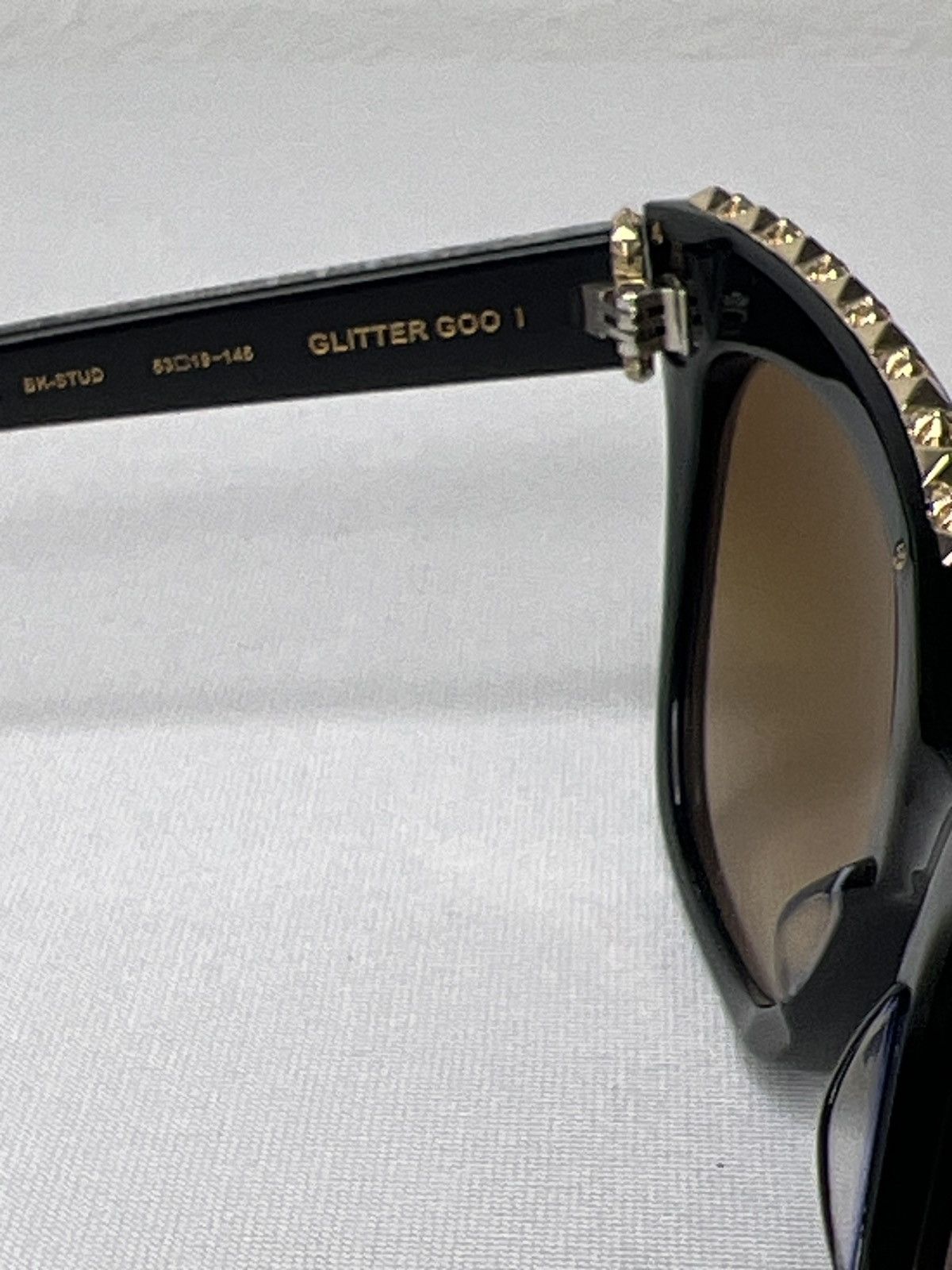 Chrome Hearts Chrome Hearts Glitter Goo I Black Gold Stud 53-19-145 Size ONE SIZE - 7 Thumbnail