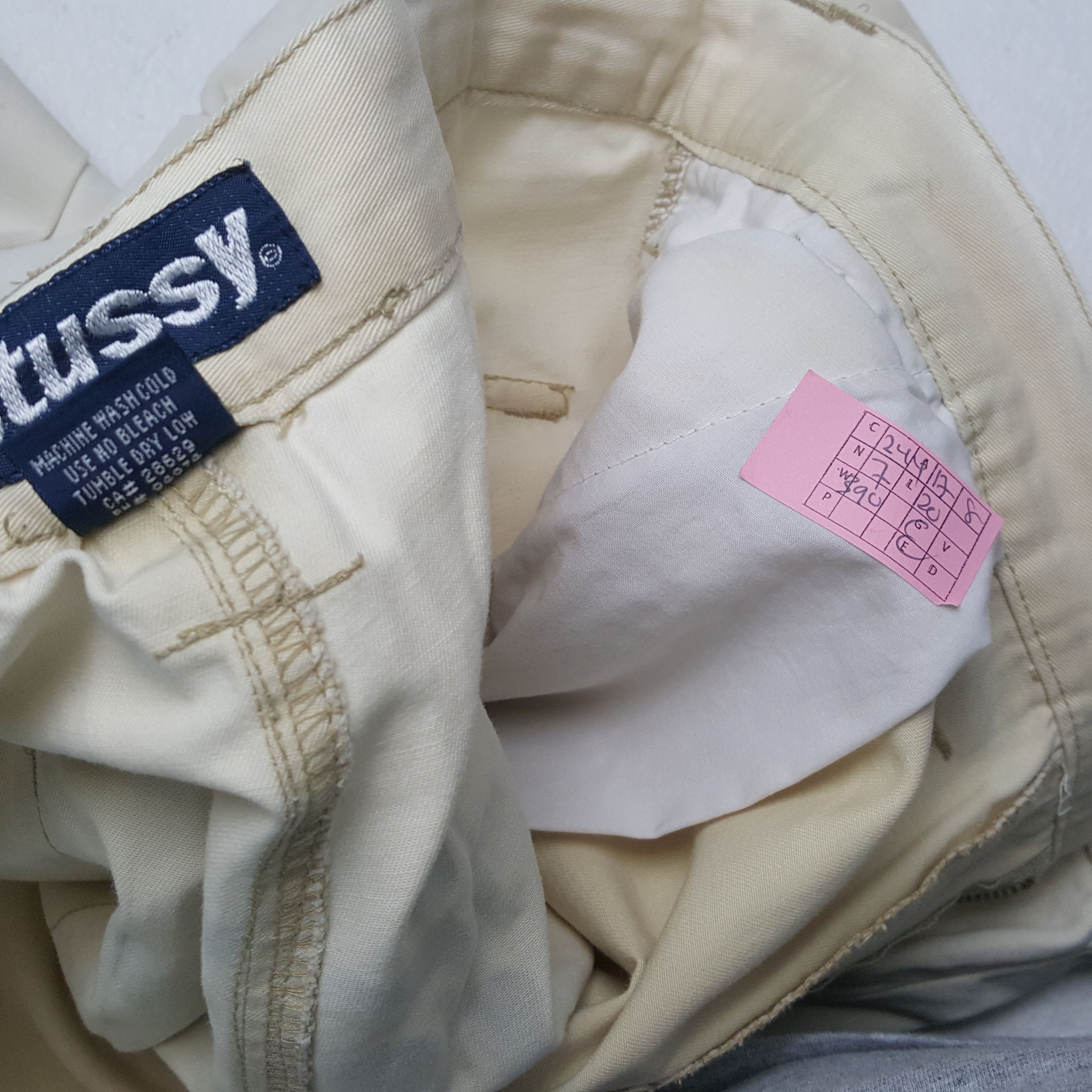 Stussy × Vintage STUSSY Streetwear Skater Style Custom Art Short Pants Size US 34 / EU 50 - 10 Thumbnail
