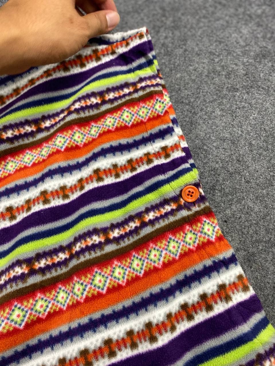 Japanese Brand × Uniqlo uniqlo japanese brand multicolor poncho nice design Size ONE SIZE - 5 Thumbnail