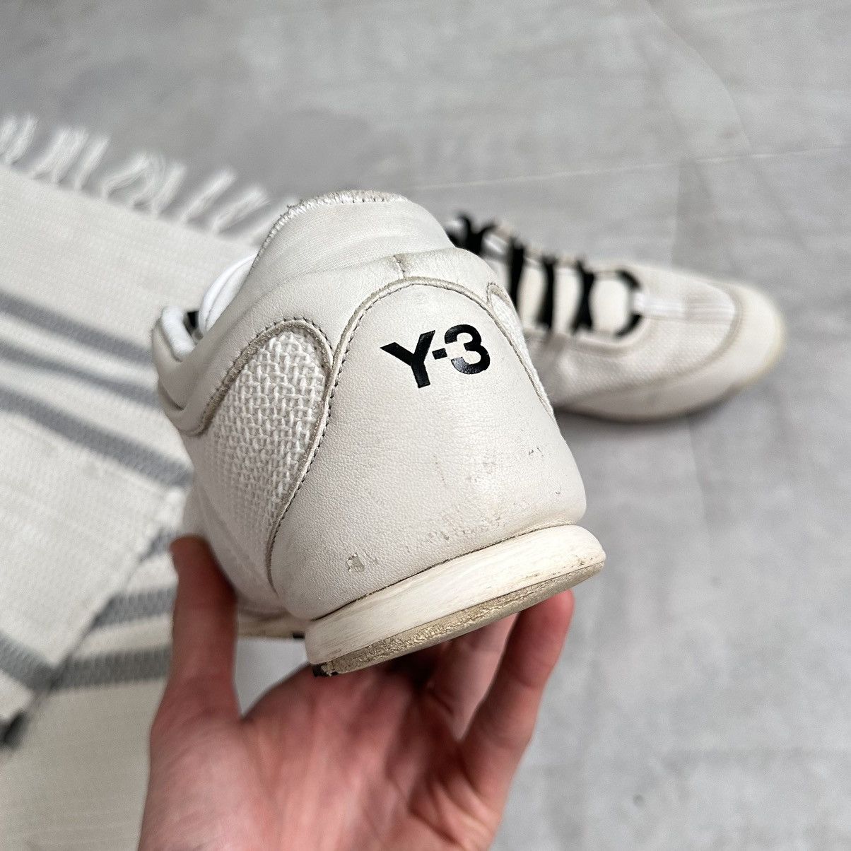 Adidas × Y-3 Japan Adidas Yohji Yamamoto Y-3 Vintage Boxing Sneaker Shoes Size US 8.5 / EU 41-42 - 16 Thumbnail