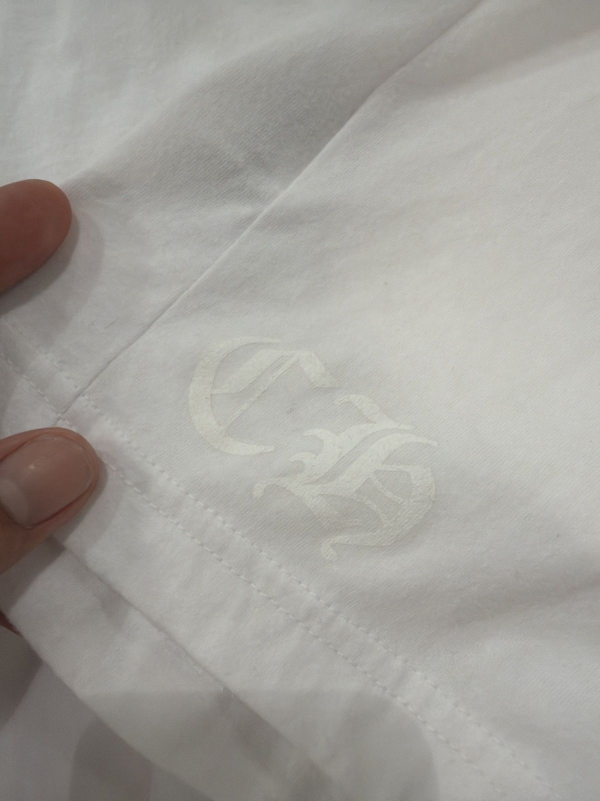 Chrome Hearts Chrome Hearts I Love NY White L/S Tee Size US XL / EU 56 / 4 - 4 Thumbnail