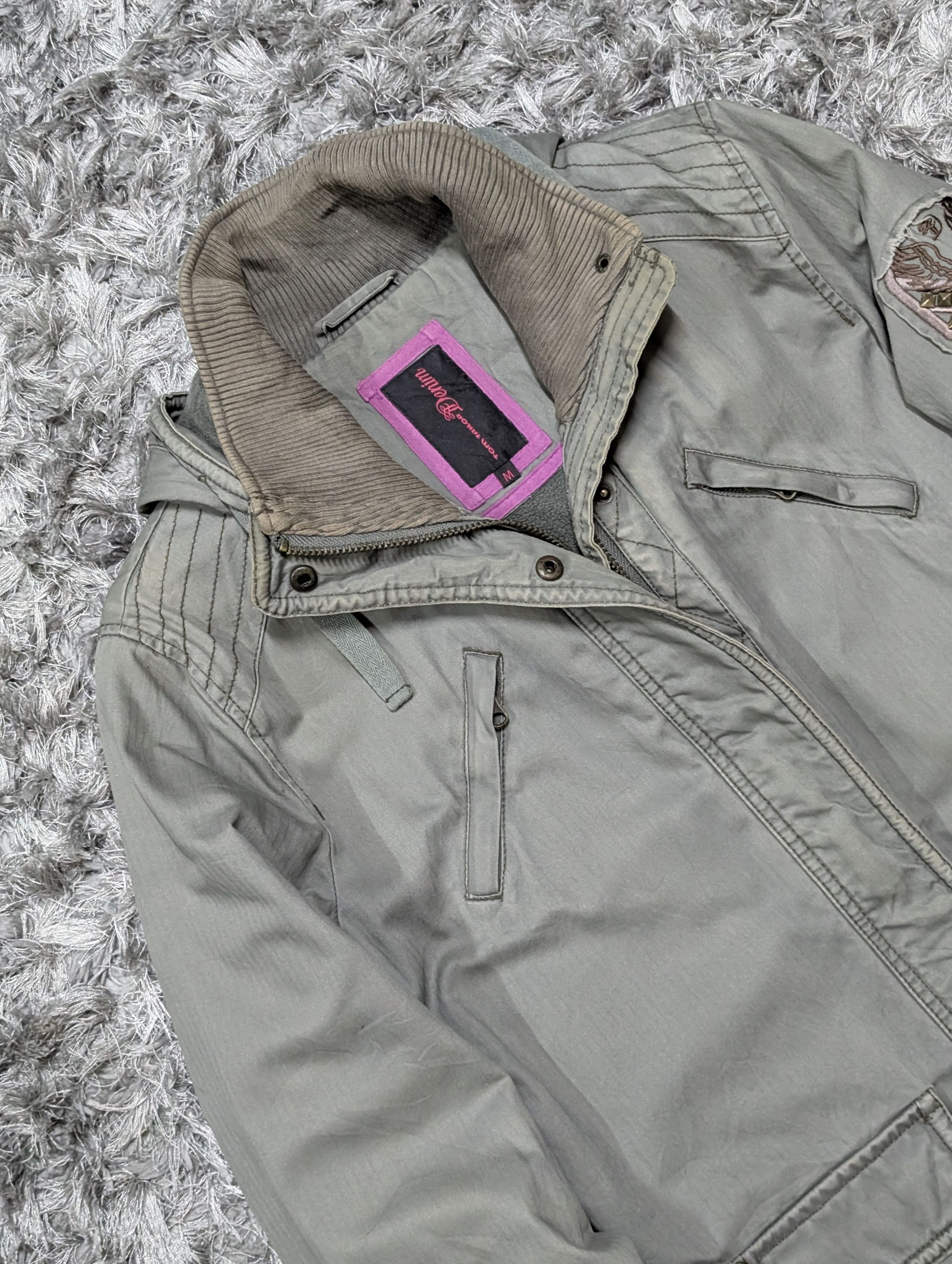 Tom Tailor Tom Tailor Military Style Jacket Multi-pocket Tactical Coat Size M / US 6-8 / IT 42-44 - 4 Thumbnail