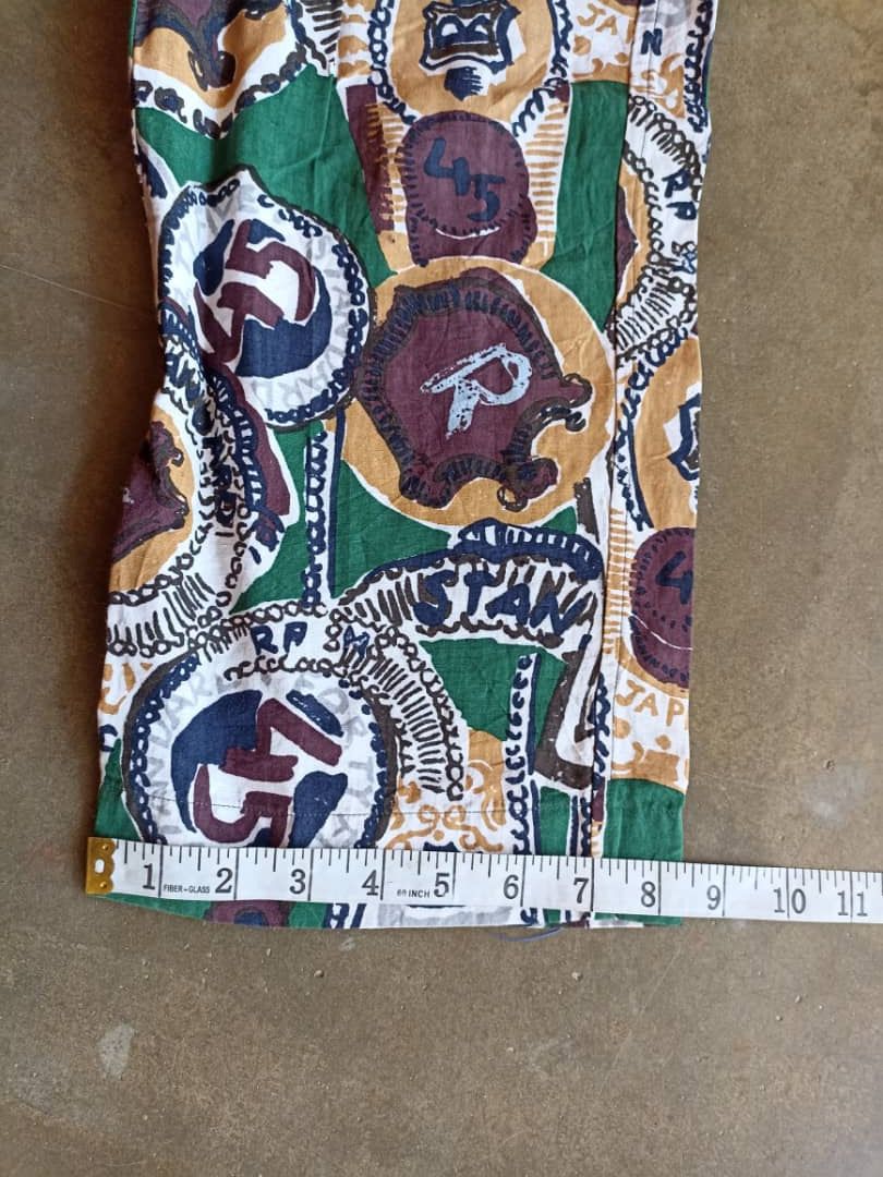 45rpm × Japanese Brand × Vintage Vintage Pants 45rpm Full Print Design Size 28" / US 6 / IT 42 - 20 Thumbnail