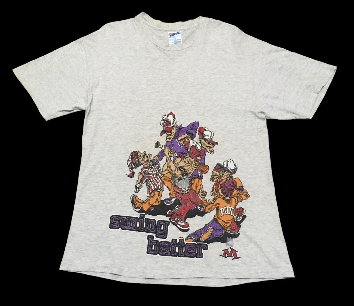 Rare Design Vintage Swing Better Rapper Hiphop T-shirt 1990s