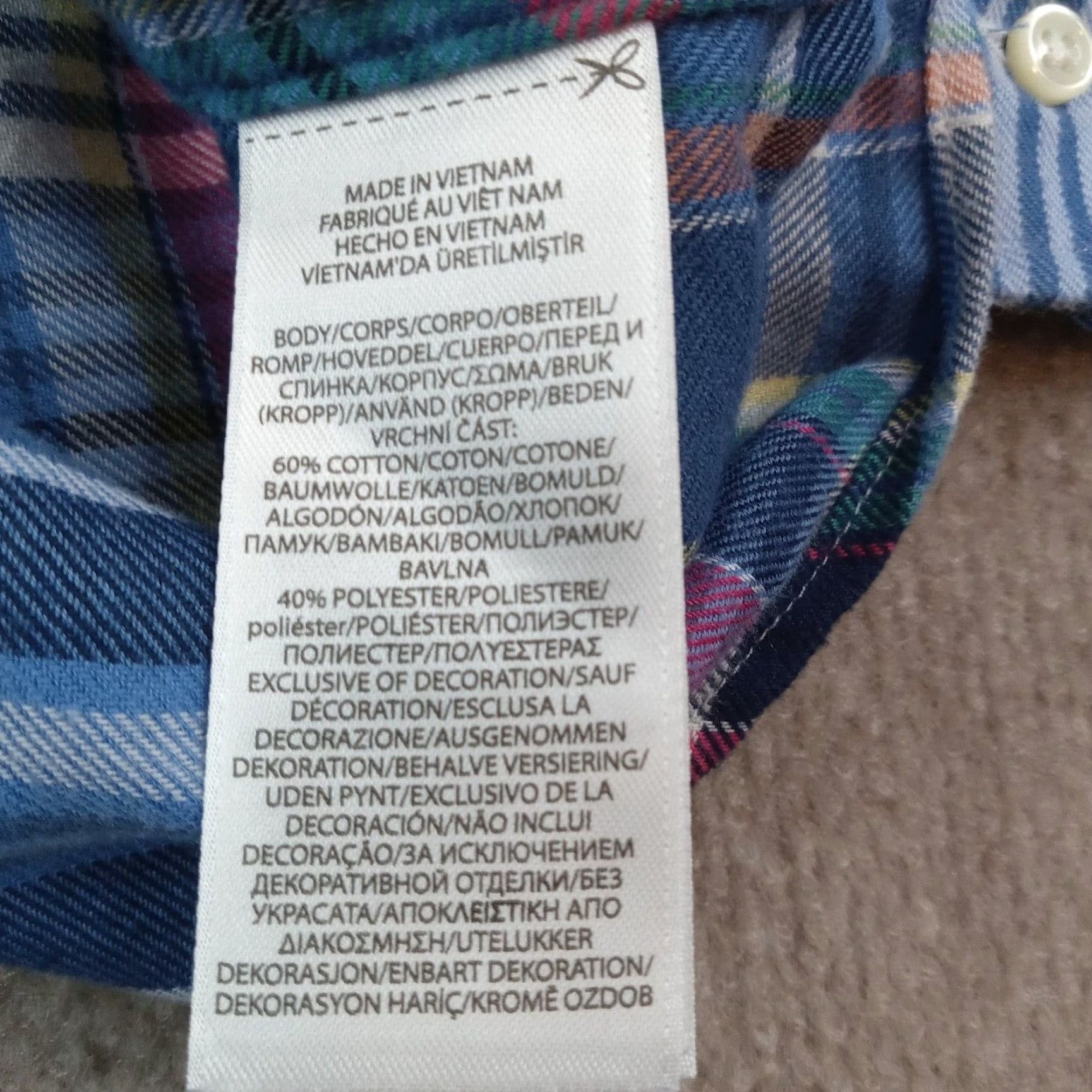 Ralph Lauren Ralph Lauren Shirt Mens 2XL Slim Fit Plaid Button-Up Casual Colorful Blue Purple Cotton Polyester Flannel Regular Size 2XL Mens Size US XXL / EU 58 / 5 - 6 Thumbnail