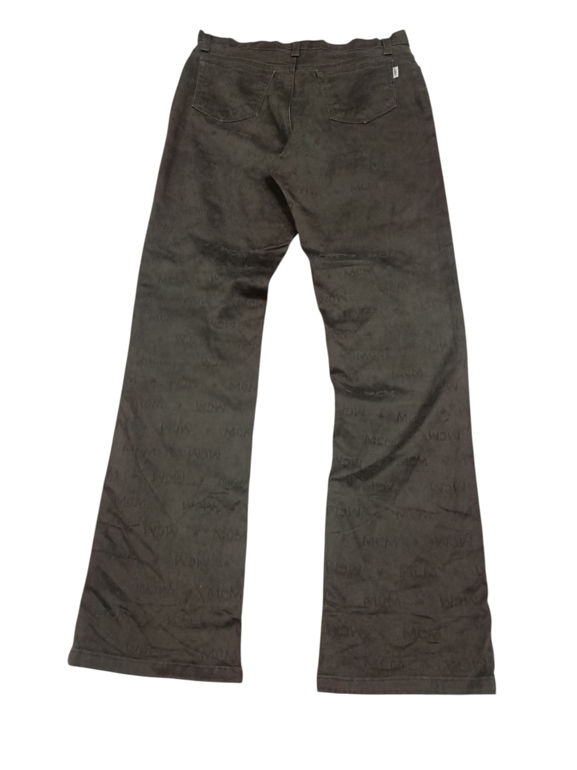 MCM MCM LEGERE MONOGRAM CASUAL PANTS x VINTAGE Size US 30 / EU 46 - 3 Thumbnail