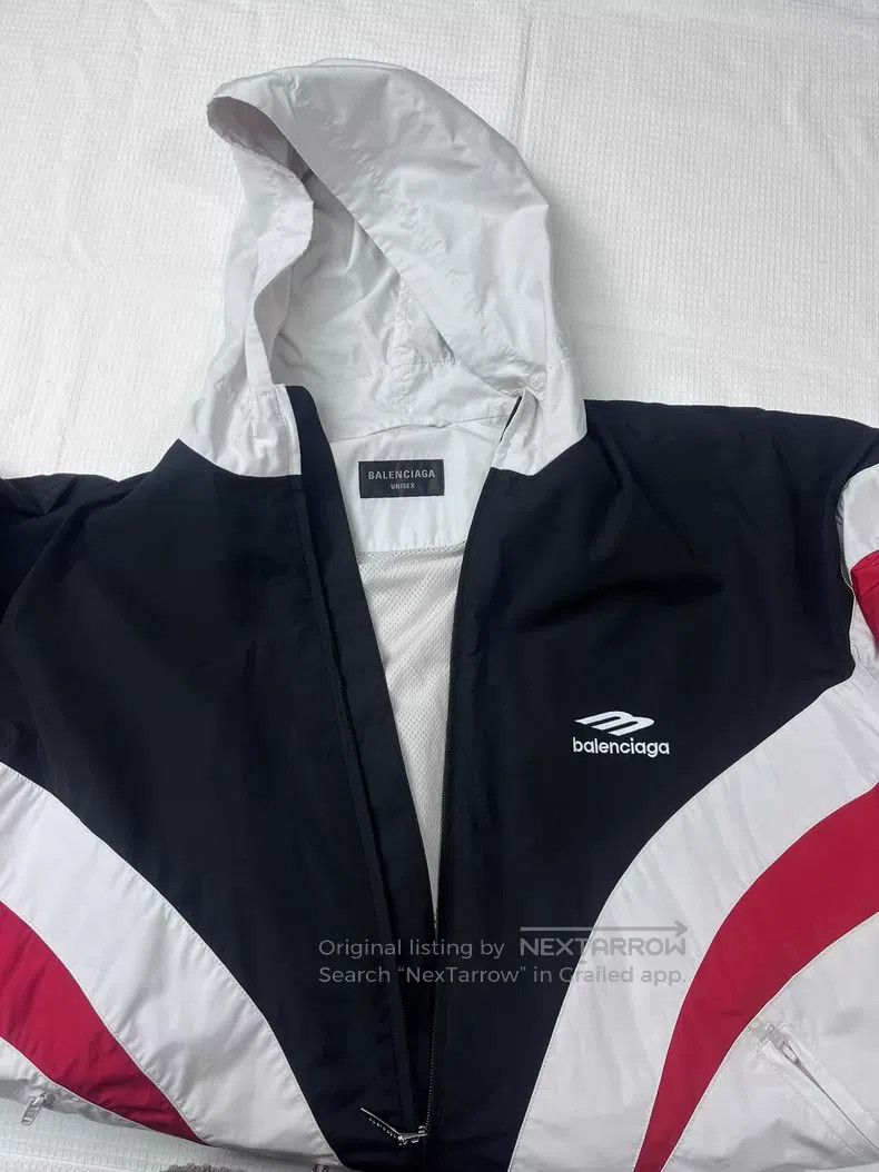 Balenciaga Balenciaga Color Blocked Zip Hoodie Size US S / EU 44-46 / 1 - 5 Thumbnail