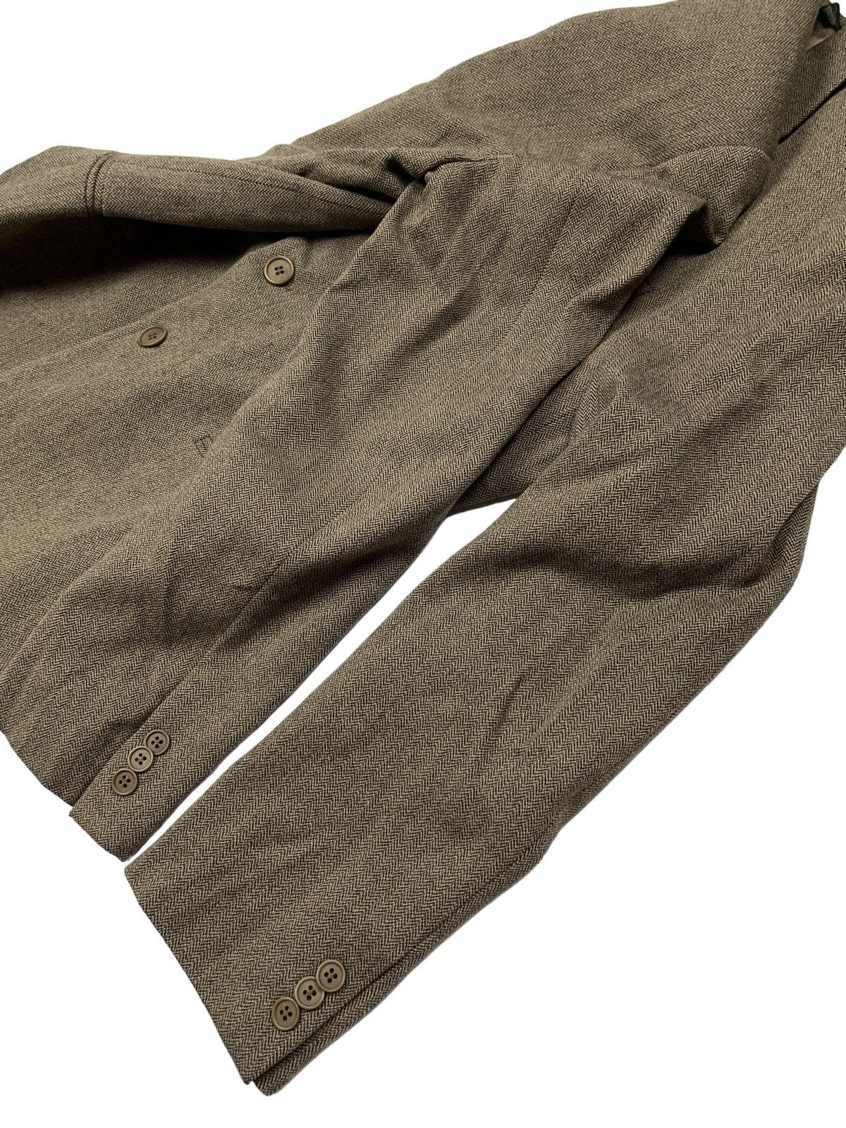 Emporio Armani × Vintage Vintage 90s Emporio Armani Wool Blazer Jacket Size 48R - 4 Thumbnail