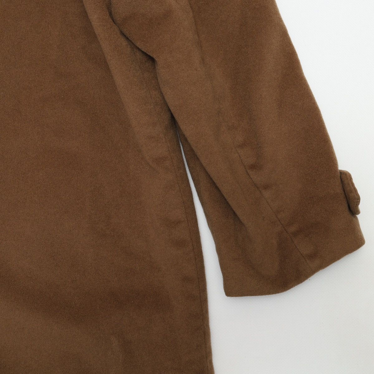 Vintage Ing Loro Piana Vintage Wool Cashmere Beige Coat Size M / US 6-8 / IT 42-44 - 11 Thumbnail