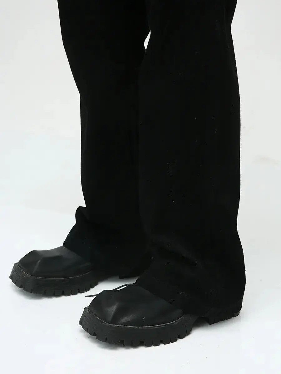 Japanese Brand Retro loose high street micro flared jeans Size US 32 / EU 48 - 4 Thumbnail