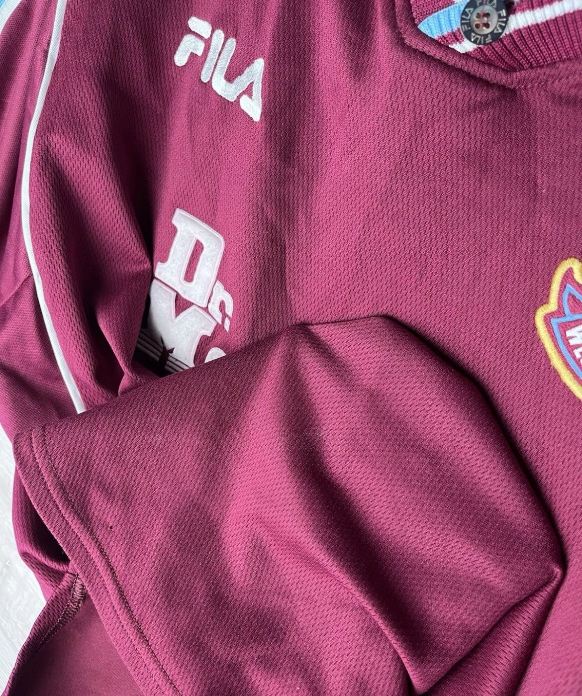 Fila VERY RARE SOCCER JERSEY MEN FILA WEST HAM UNITED Size US XL / EU 56 / 4 - 8 Thumbnail