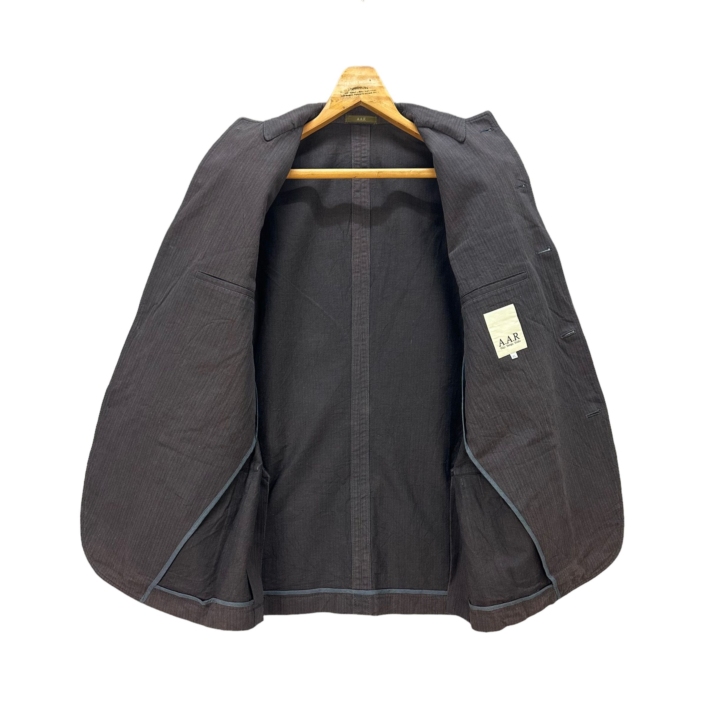 Yohji Yamamoto AAR YOHJI DESIGN STUDIO CASUAL JACKET #7929-190 Size US XL / EU 56 / 4 - 7 Thumbnail