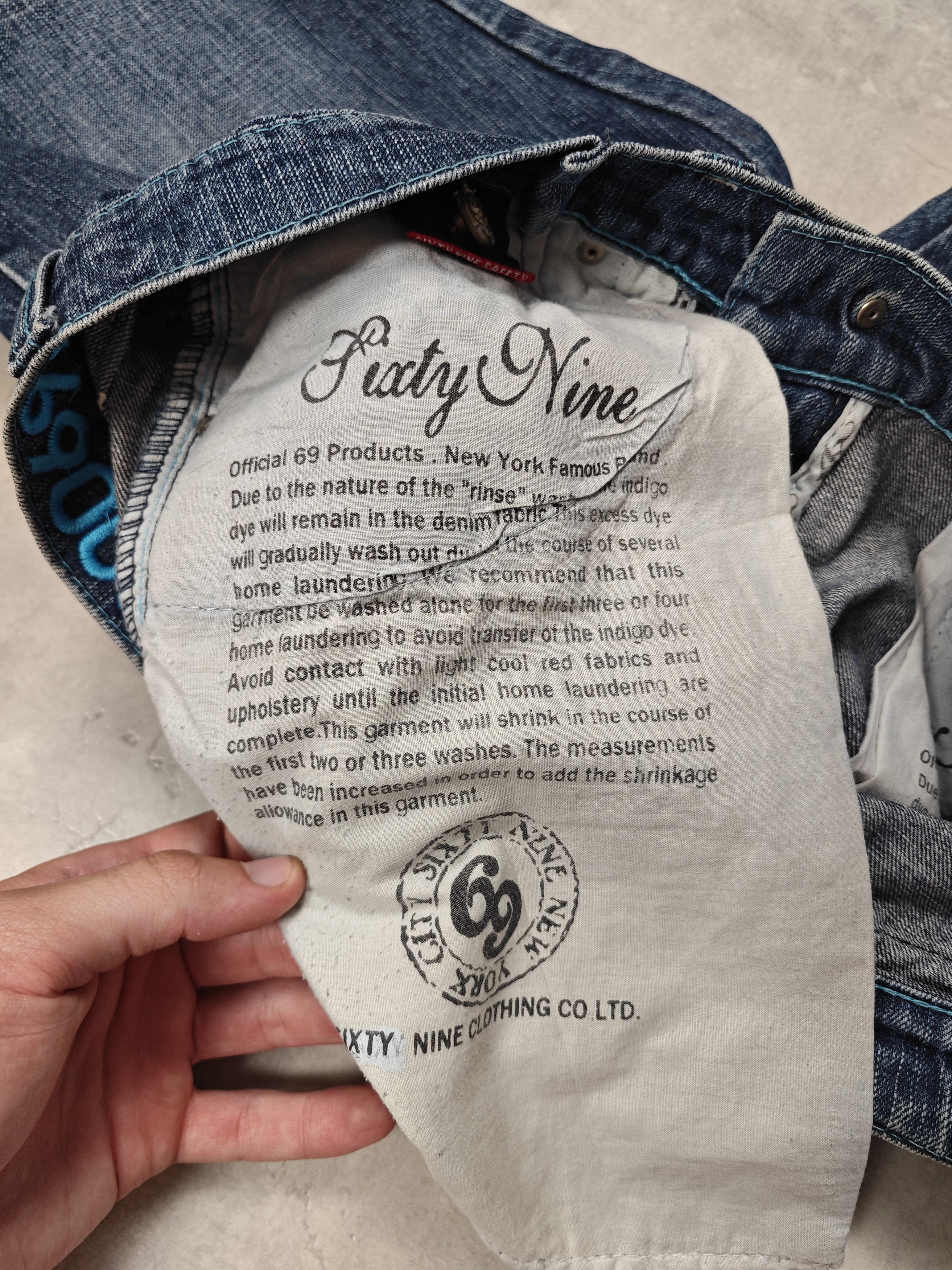 Vintage Sixsty Nine Vintage Y2K Shorts Size US 33 - 13 Thumbnail