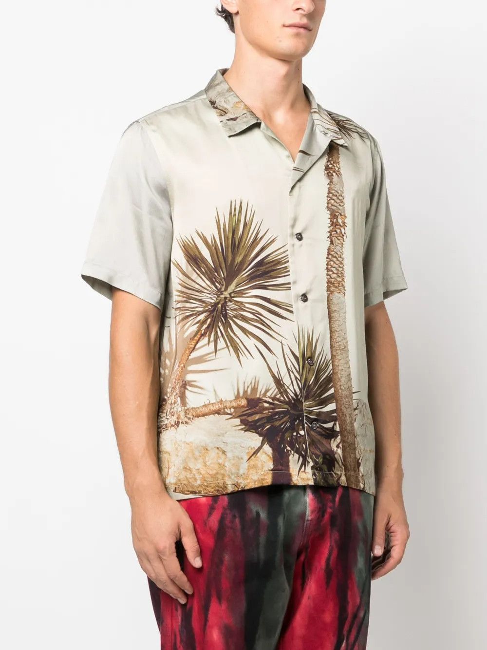 Other Tree Button-Up Shirt – Nature-Inspired Modern Elegance Size US M / EU 48-50 / 2 - 1 Thumbnail