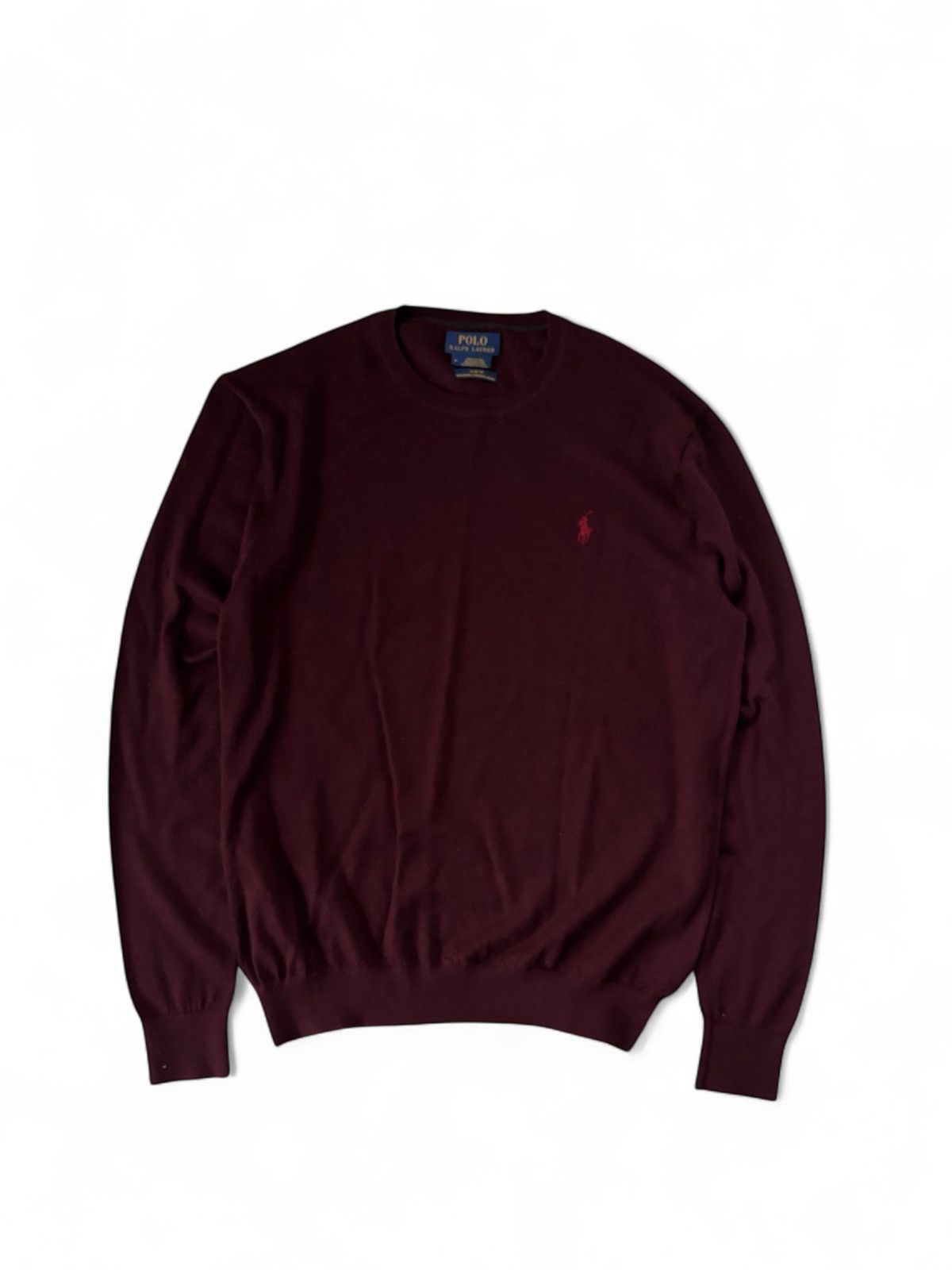 Polo Ralph Lauren Polo Ralph Lauren Crewnek Wool Sweater Size US M / EU 48-50 / 2 - 1 Thumbnail