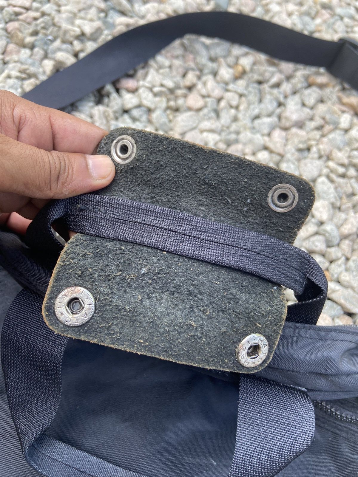 Yohji Yamamoto black nylon Y'SACCS Yohji Yamamoto messenger/sling bag Size ONE SIZE - 5 Thumbnail