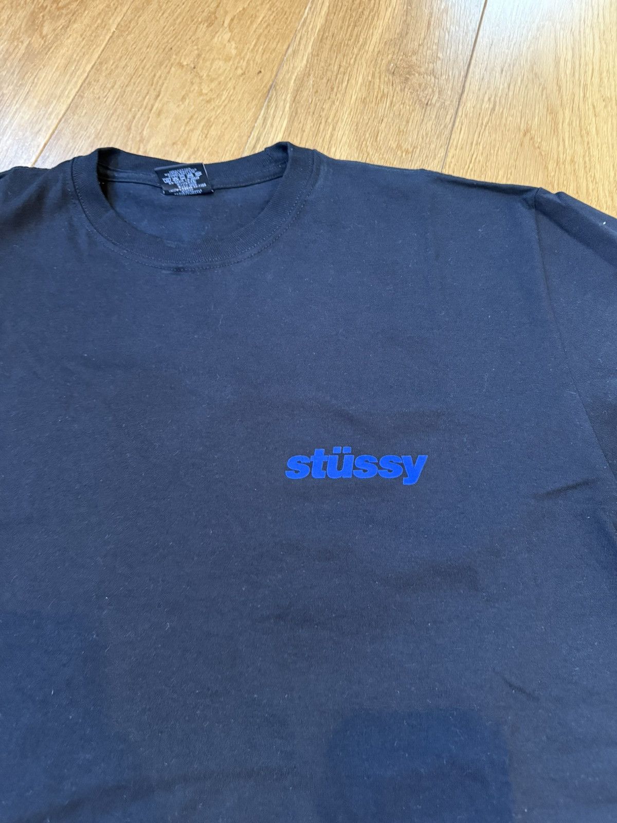 Stussy Stussy Stacked Tee Black Size US L / EU 52-54 / 3 - 2 Thumbnail