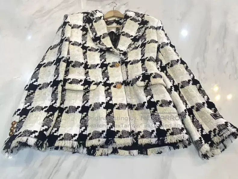Versace Versace Women's houndstooth suit Size 4XL / US 24-26 - 2 Thumbnail