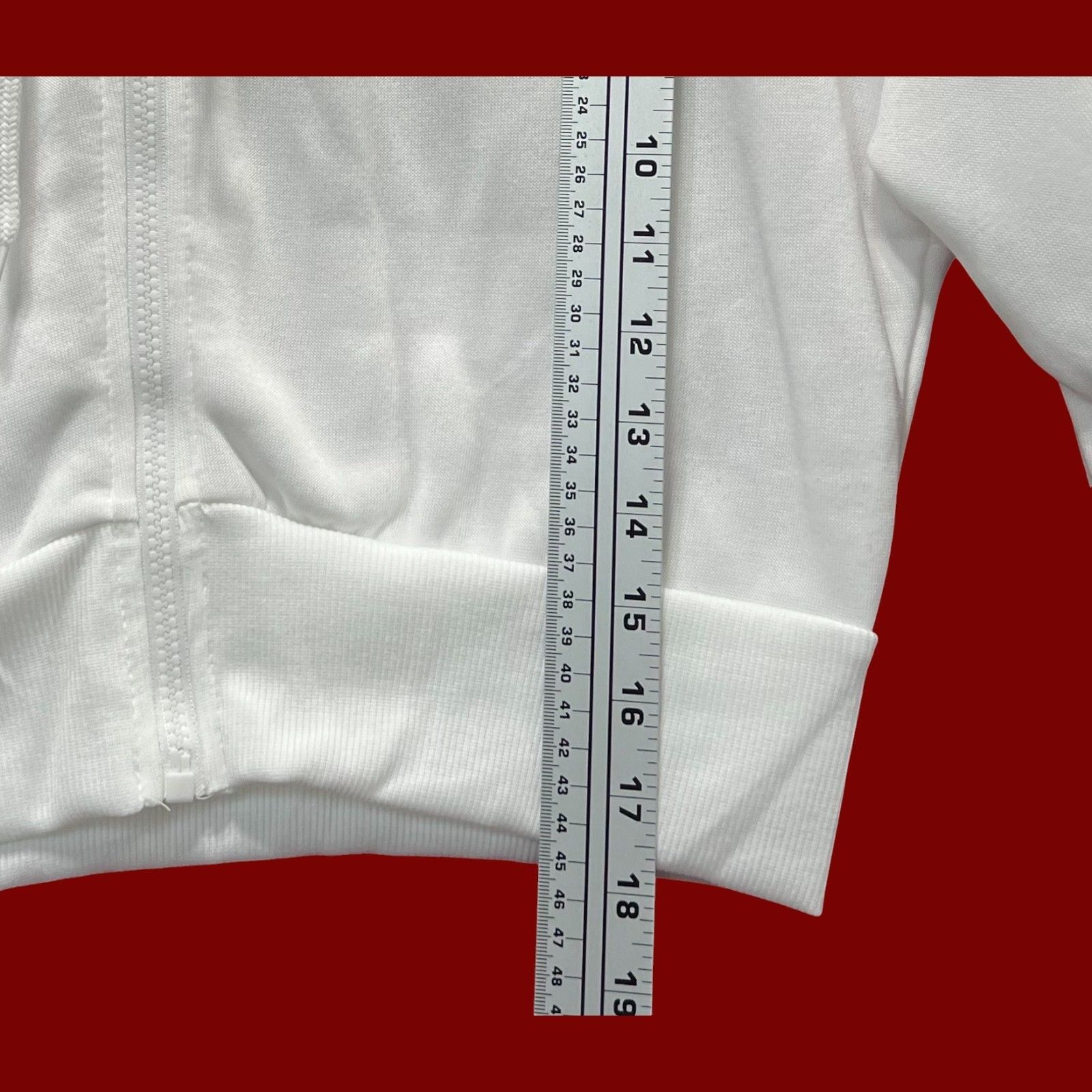 rue21 Rue 21 - Women's Long Sleeve Hooded Sweat Shirt - White - Sm Size S / US 4 / IT 40 - 6 Thumbnail