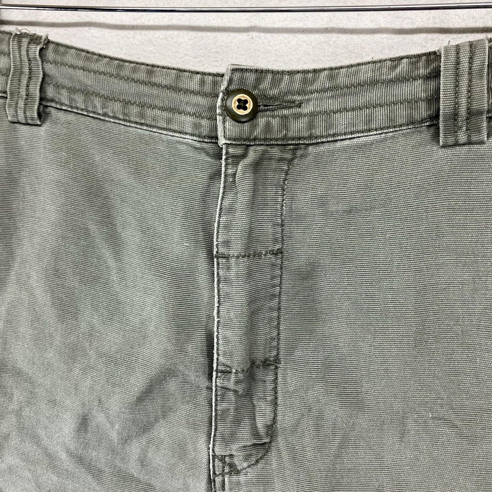 Tommy Bahama Tommy Bahama Relax Mens 40 Olive Green Cargo Shorts Tencel Cotton Blend Size US 40 / EU 56 - 7 Thumbnail