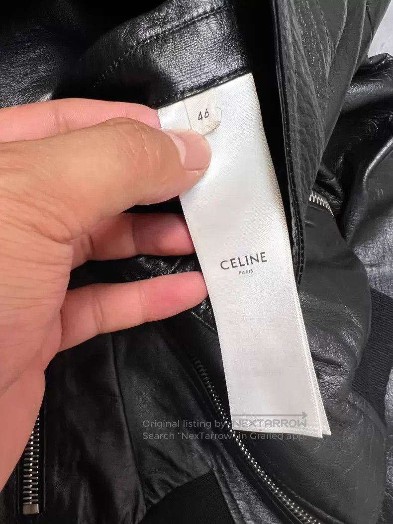 Celine Celine Triple Ring Buckle Sheepskin Leather Jacket Size 46 Size US S / EU 44-46 / 1 - 6 Thumbnail