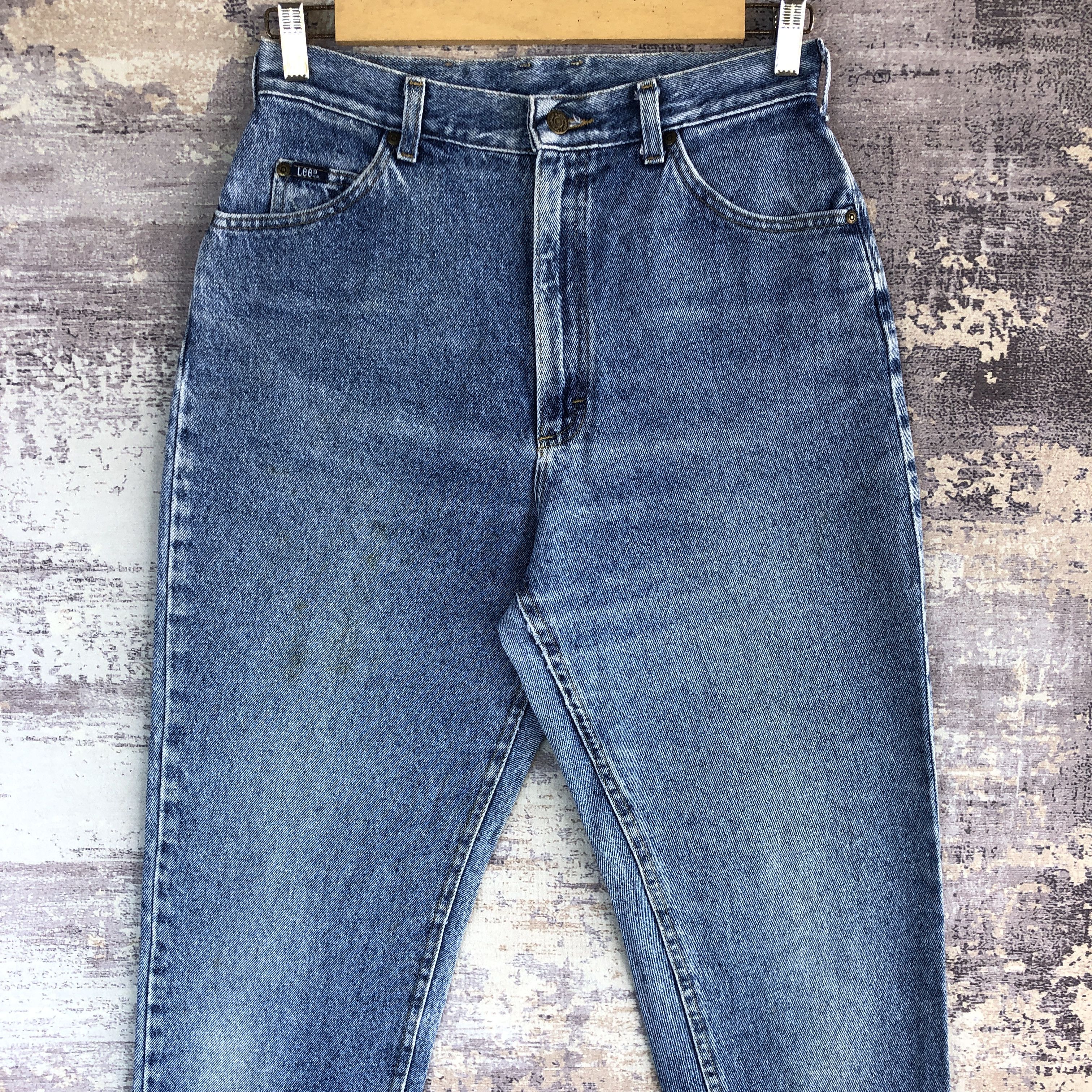 Lee Vintage Lee Riders Faded Jeans Lee Cowboy Light Wash Denim Size 28" / US 6 / IT 42 - 3 Thumbnail