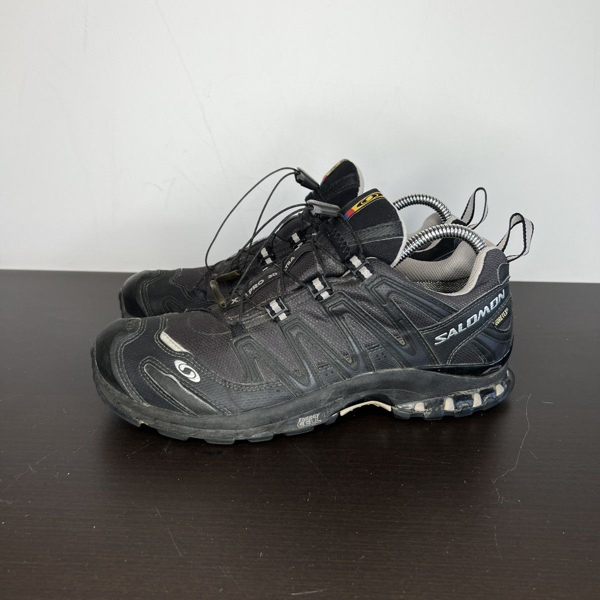 Salomon XA Pro 3D Hiking Trail Running Shoes Mens 8.5 Black
