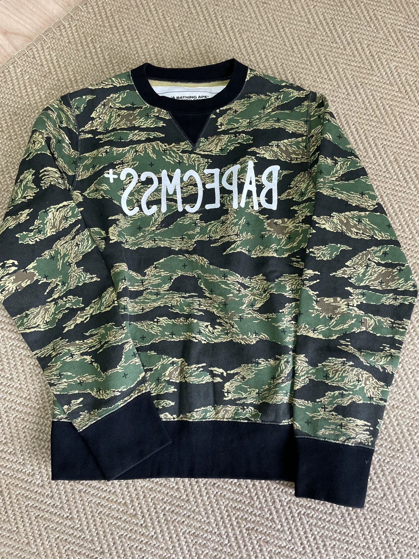 Bape BAPE X CMSS Tiger Camo Crewneck S Near New 2x Size US S / EU 44-46 / 1 - 6 Thumbnail