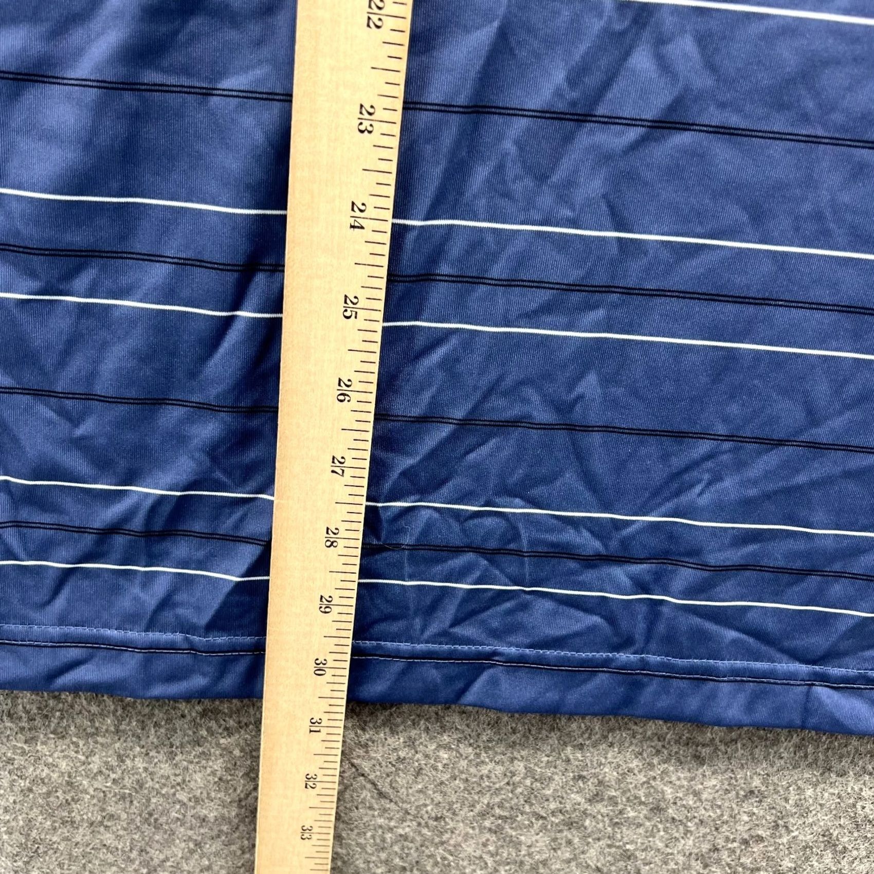 Callaway VINTAGE Callaway Polo Shirt Mens L Blue Striped Opti Dri Preppy Knit Stretch Logo Polo Shirt Size US L / EU 52-54 / 3 - 7 Thumbnail