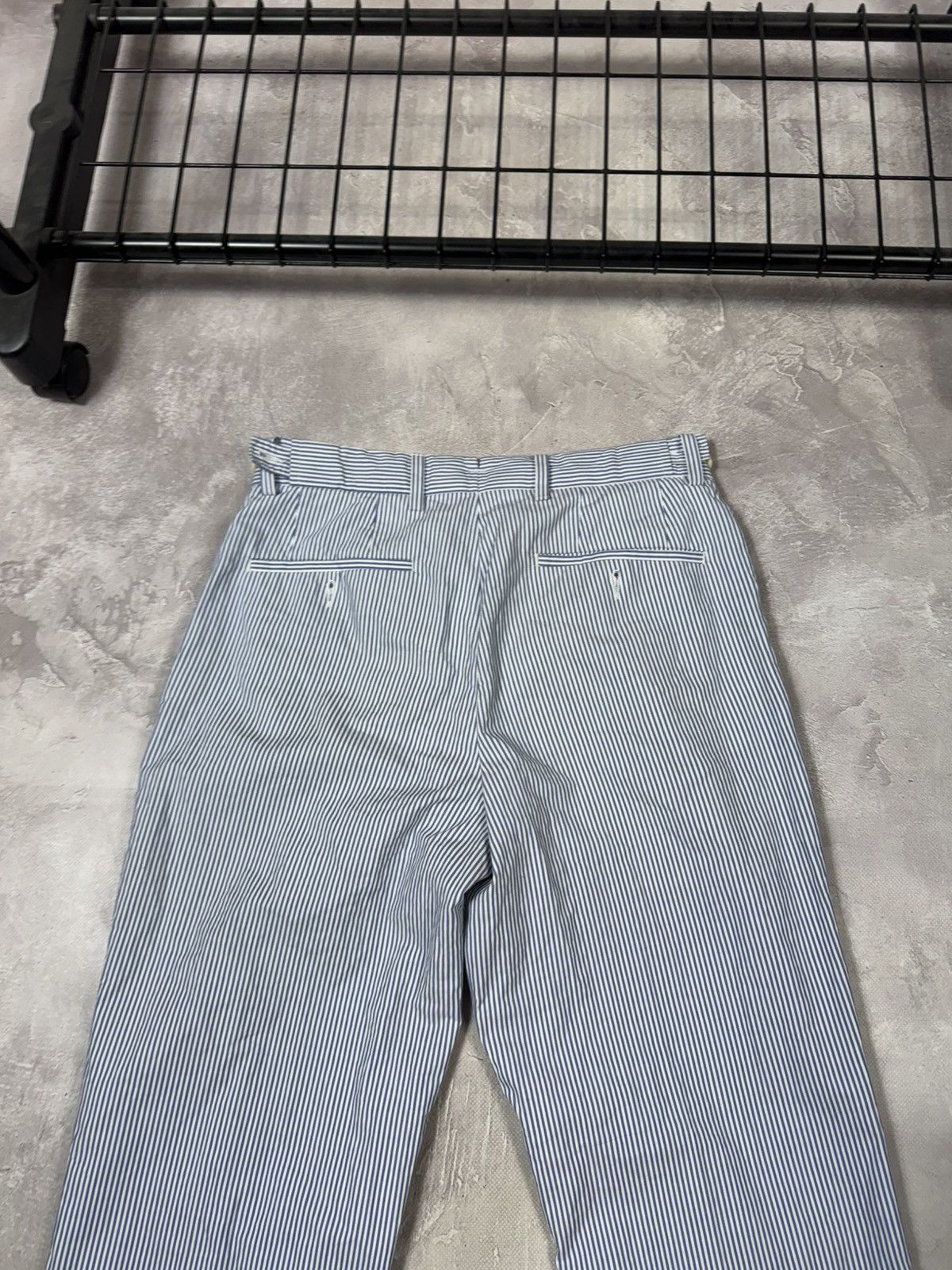 Hackett Vintage Hackett London Stripped Blue Chino Pants Size US 30 / EU 46 - 14 Thumbnail