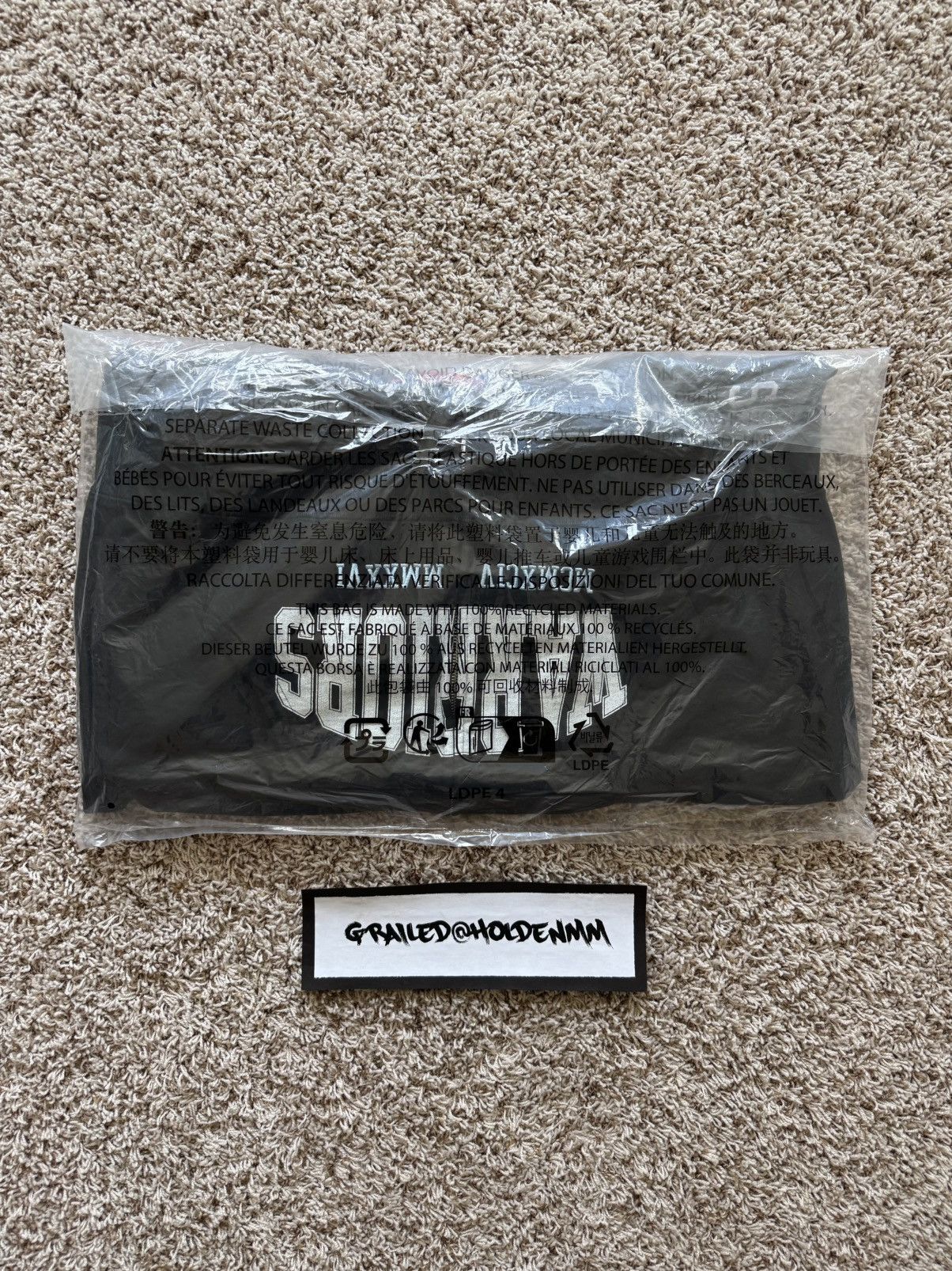 Supreme Warriors Appliqué Zip Up Hooded Sweatshirt Black Size US XL / EU 56 / 4 - 23 Thumbnail