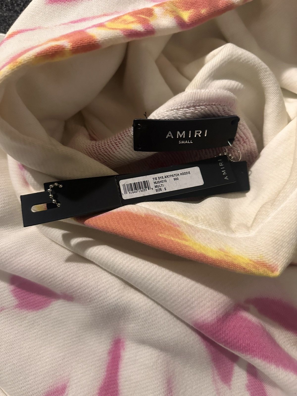 Amiri Amiri Tie Dye Artpatch Hoodie Size US S / EU 44-46 / 1 - 4 Thumbnail