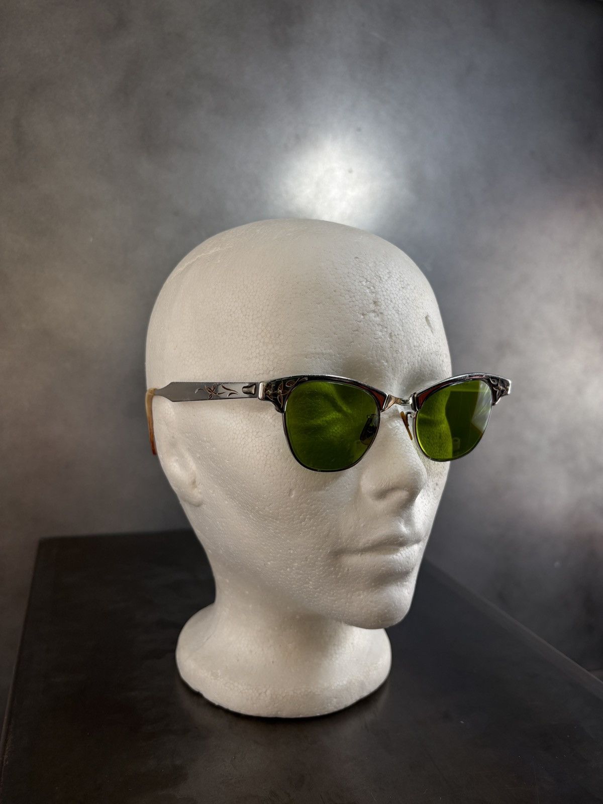 Vintage 1960s ArtCraft Sunglasses True Vintage Aluminum Frame Chrome Size ONE SIZE - 20 Thumbnail