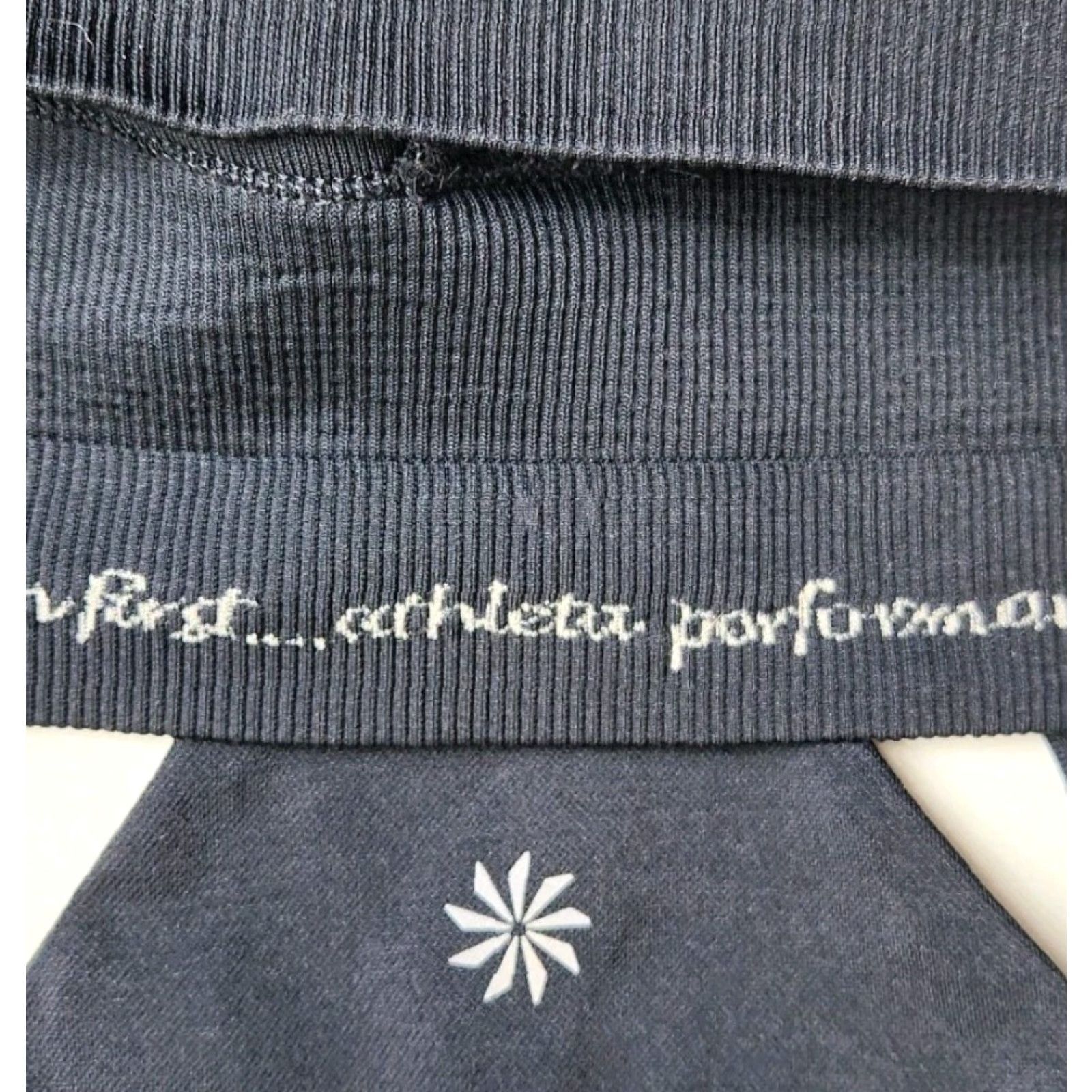 Athleta Athleta Womens |S| Black Whats On First Seamless Sports Racerback Bra Shirt Womens S Black Sports Bra 90s Size ONE SIZE - 7 Thumbnail