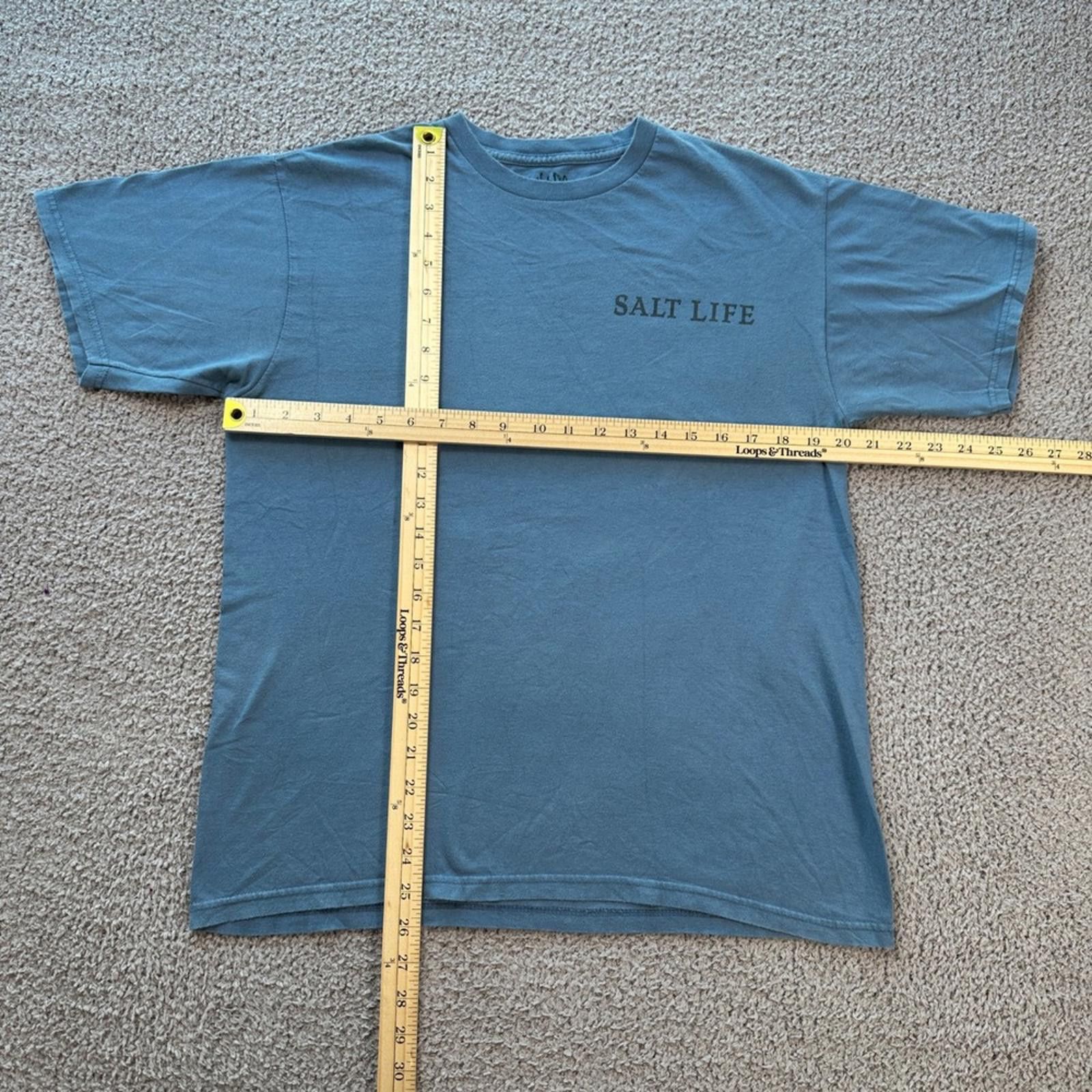 Other Salt Life Oceans Revenge Blue Graphic T-Shirt Mens M Octopus Size US M / EU 48-50 / 2 - 3 Thumbnail