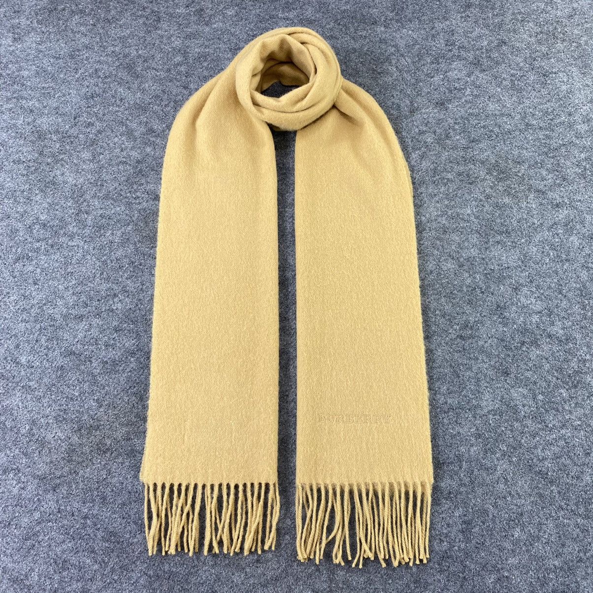 Burberry Burberry Cashmere Muffler / Scarf / Neckwear-T1475 Size ONE SIZE - 1 Thumbnail