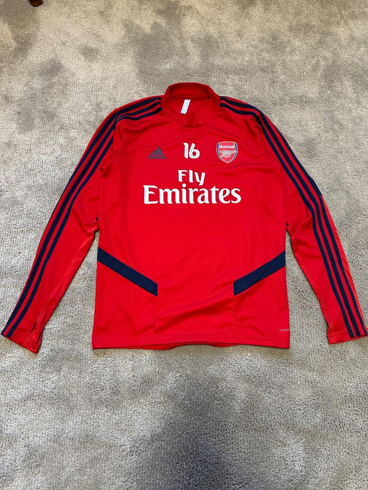 Adidas Adidas 2019/20 Arsenal Training Top Football Jersey Shirts Size US M / EU 48-50 / 2 - 1 Thumbnail