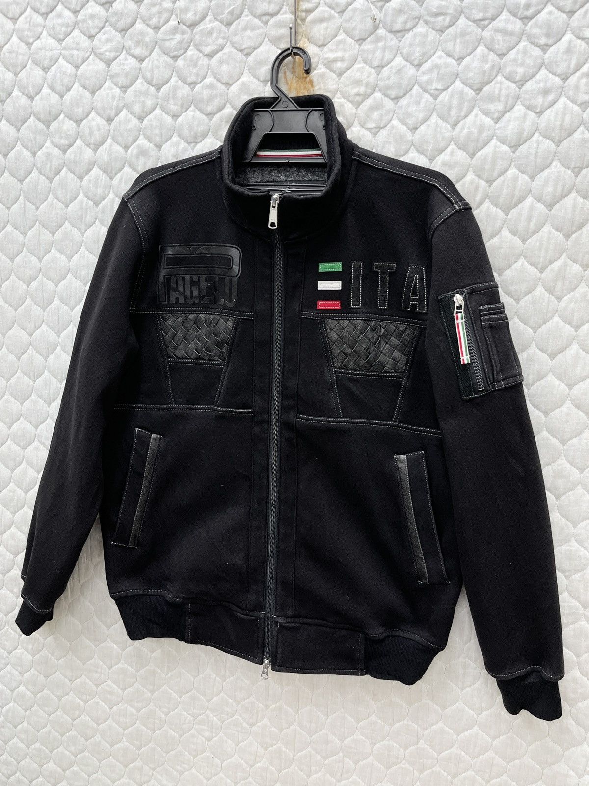 Japanese Brand 🔥🔥🔥STEALS PAGELO ITALY LEATHER TRIM JACKET Size US L / EU 52-54 / 3 - 3 Thumbnail