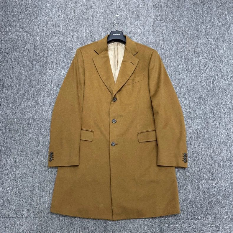 LORO PIANA A wool coat in pure color