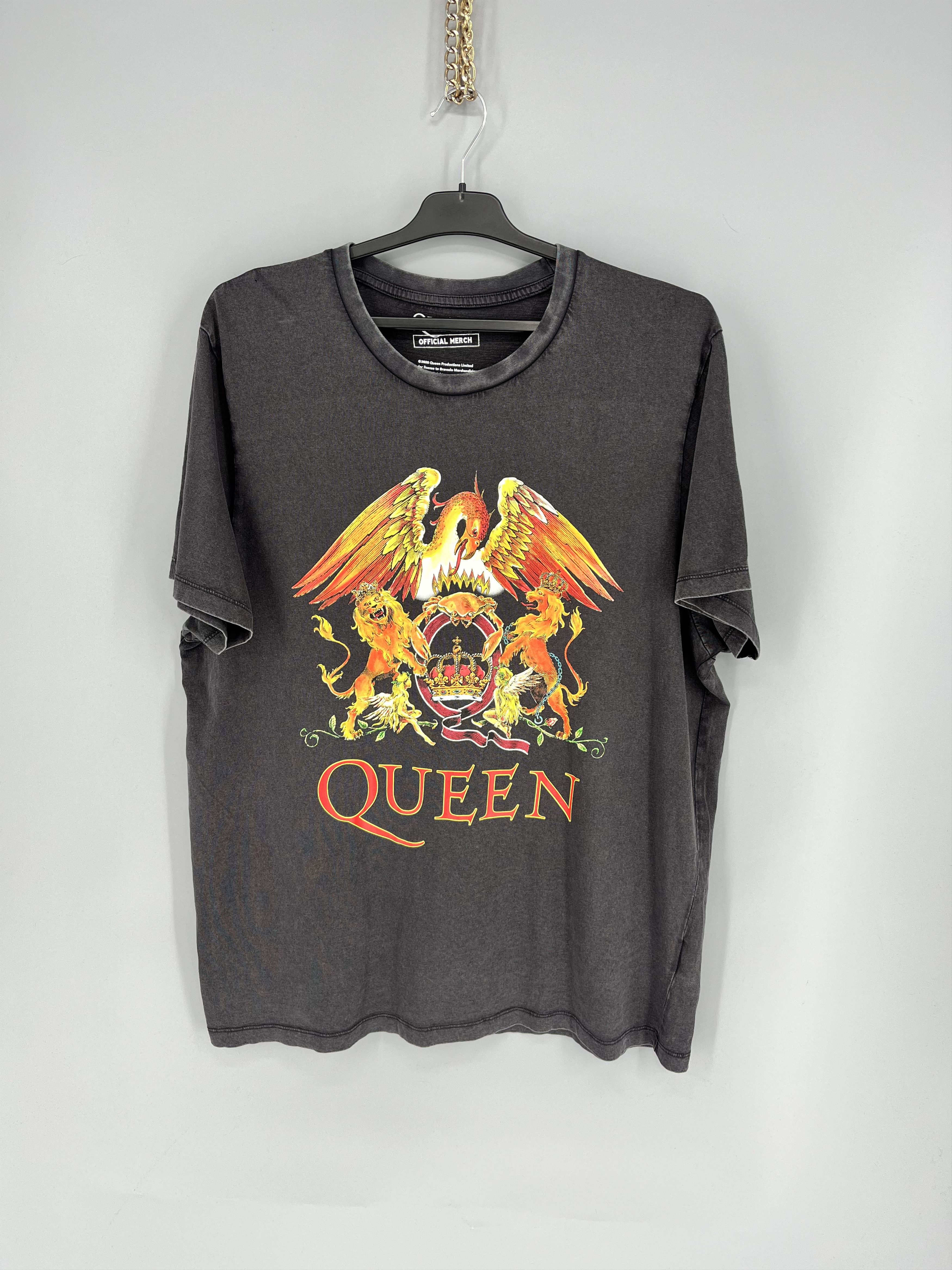 Band Tees Mens Vintage QUEEN T Shirt Rock Band Tee Size US L / EU 52-54 / 3 - 1 Thumbnail