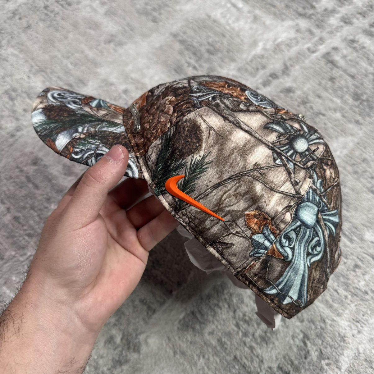 Chrome Hearts Nike Nocta drake CLB camo baseball hat Size ONE SIZE - 6 Thumbnail