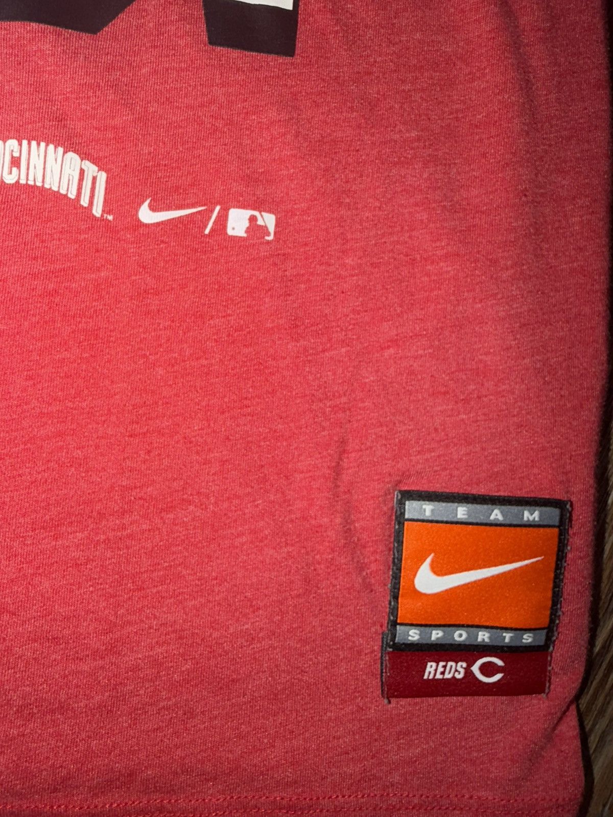 Nike Cincinnati Reds Nike Shirt Mens XL Cut Mr Red Short Sleeve Size US XL / EU 56 / 4 - 3 Thumbnail