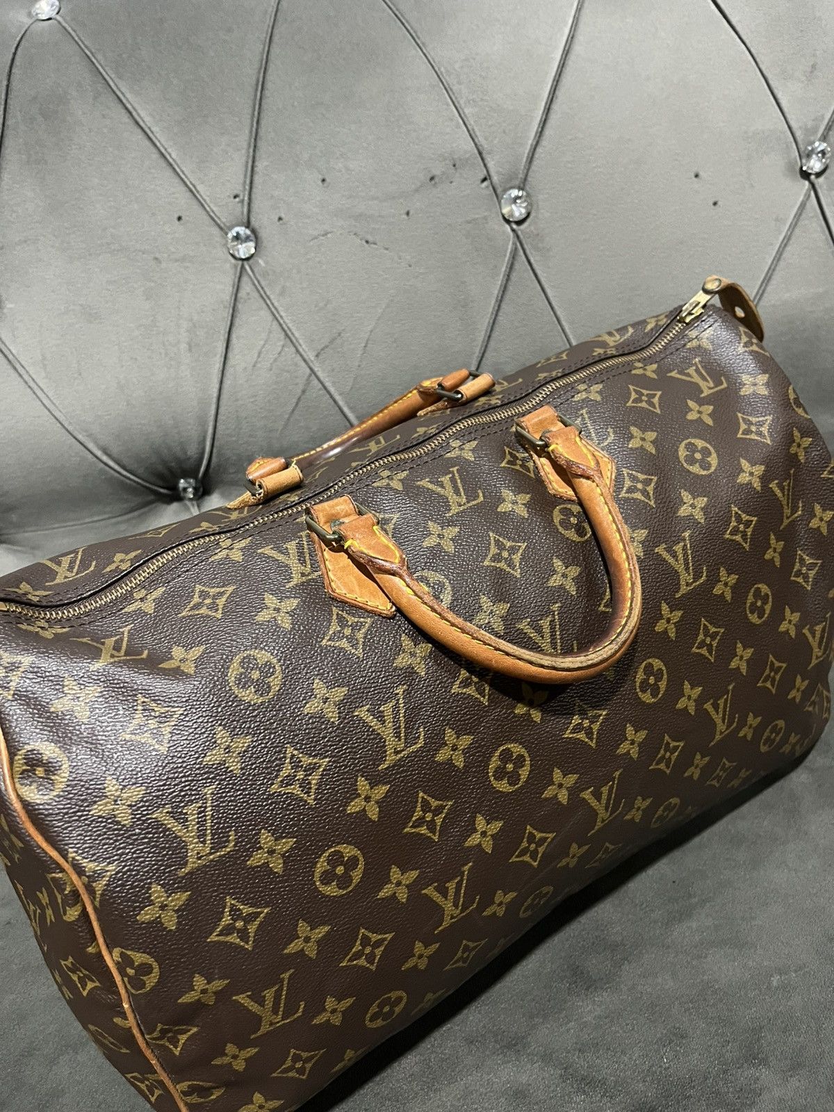 Louis Vuitton Authentic LOUIS VUITTON Monogram Speedy 40 Size ONE SIZE - 10 Thumbnail