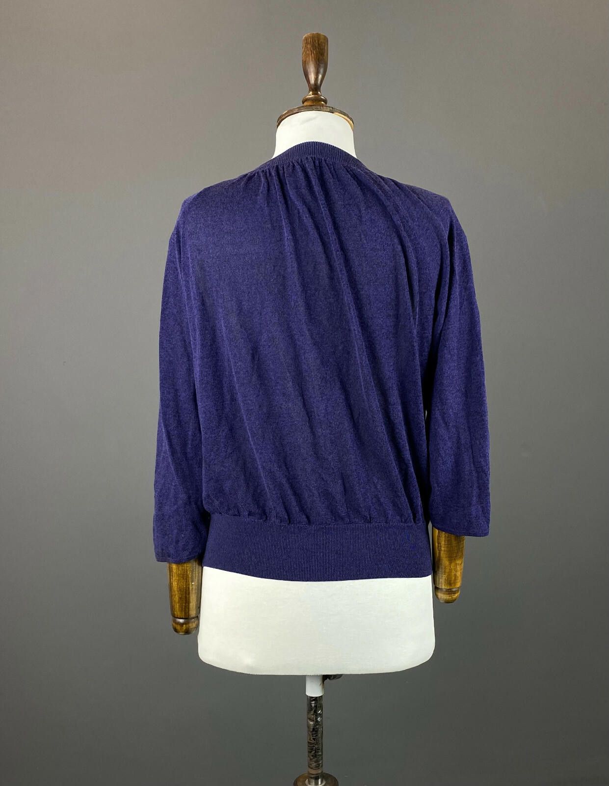 Diane von Furstenberg Ladies Diane Von Furstenberg Blue Sweater Size S Size S / US 4 / IT 40 - 5 Thumbnail