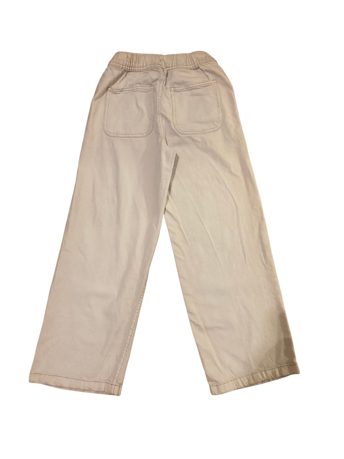 Zara Girls off white Jeans.kp2401 Size 22" - 4 Thumbnail