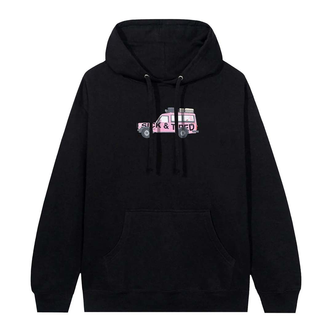 Anti Social Social Club Everyone in LA Hoodie 'Black' Size US S / EU 44-46 / 1 - 1 Thumbnail