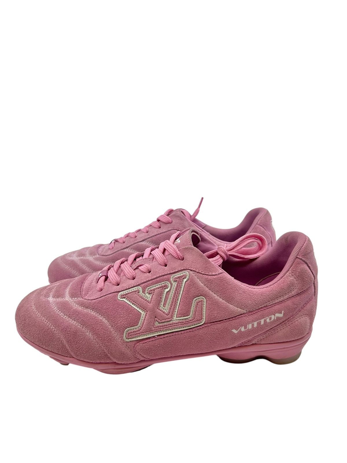 Louis Vuitton LV Footprint Soccer Pink Sneaker Size US 8 / EU 41 - 2 Thumbnail